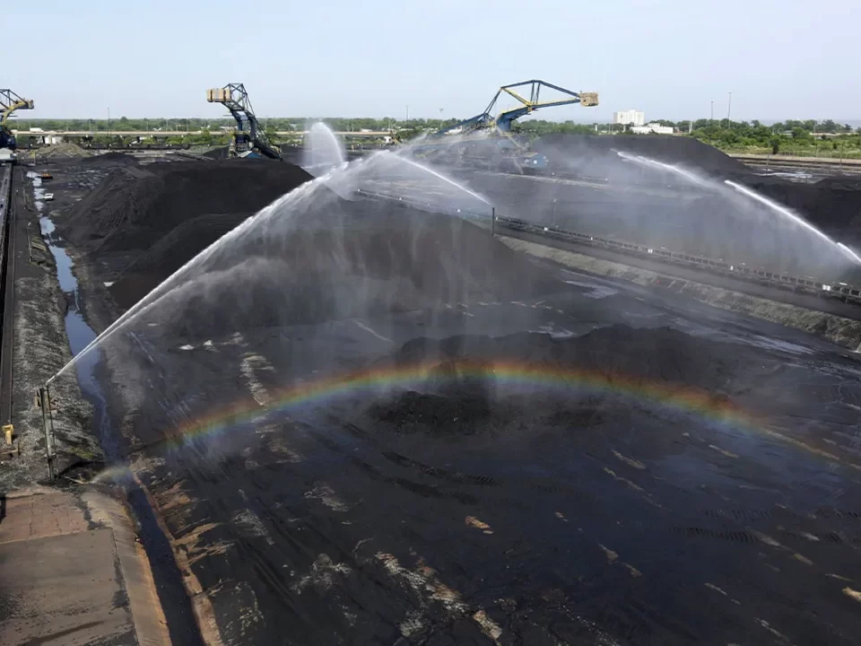 Cara mengontrol debu batu bara menggunakan SUPPRESOL